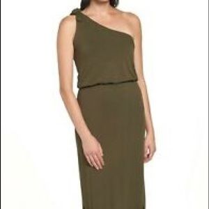 NWOT Olive Green Maxi